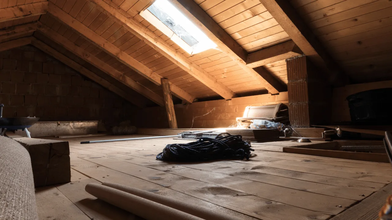 how much weight can an attic hold