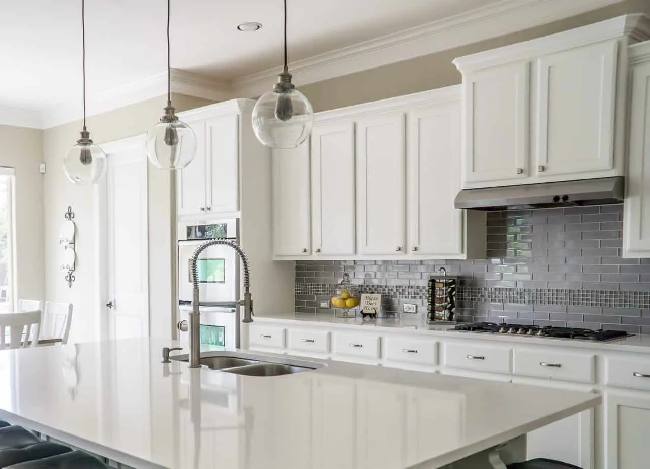 should kitchen cabinets match trim