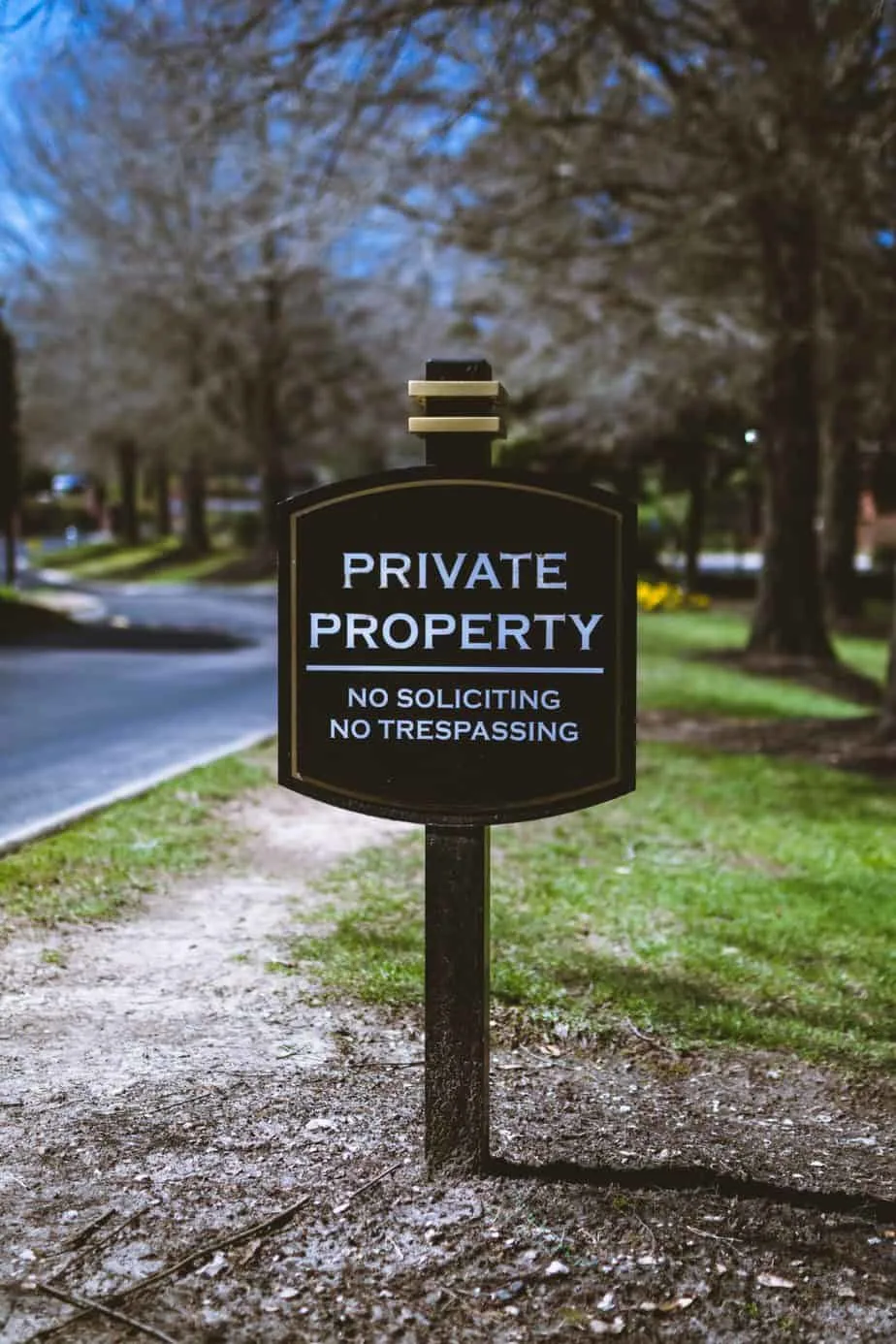 Are Driveways Private Property