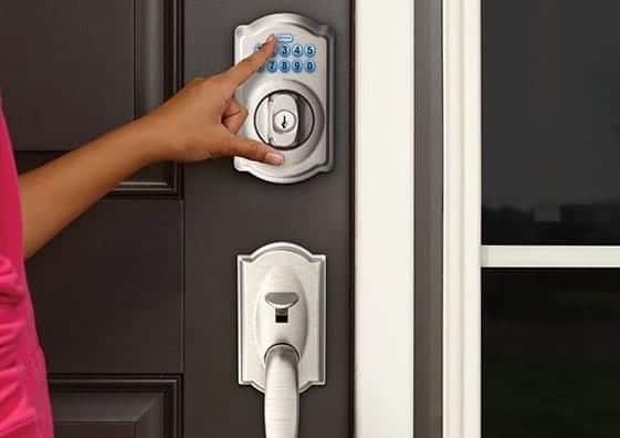 Schlage Keypad Deadbolt Be365 Installation At Jimmy Koonce Blog